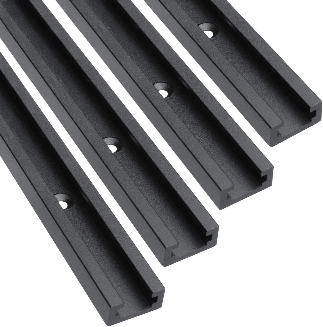 Aluminum 48 T-Track for Woodworking with Predrilled Holes