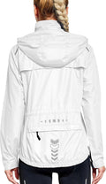 Women's Cycling Running Jacket Lightweight Windproof Reflective FitsT4