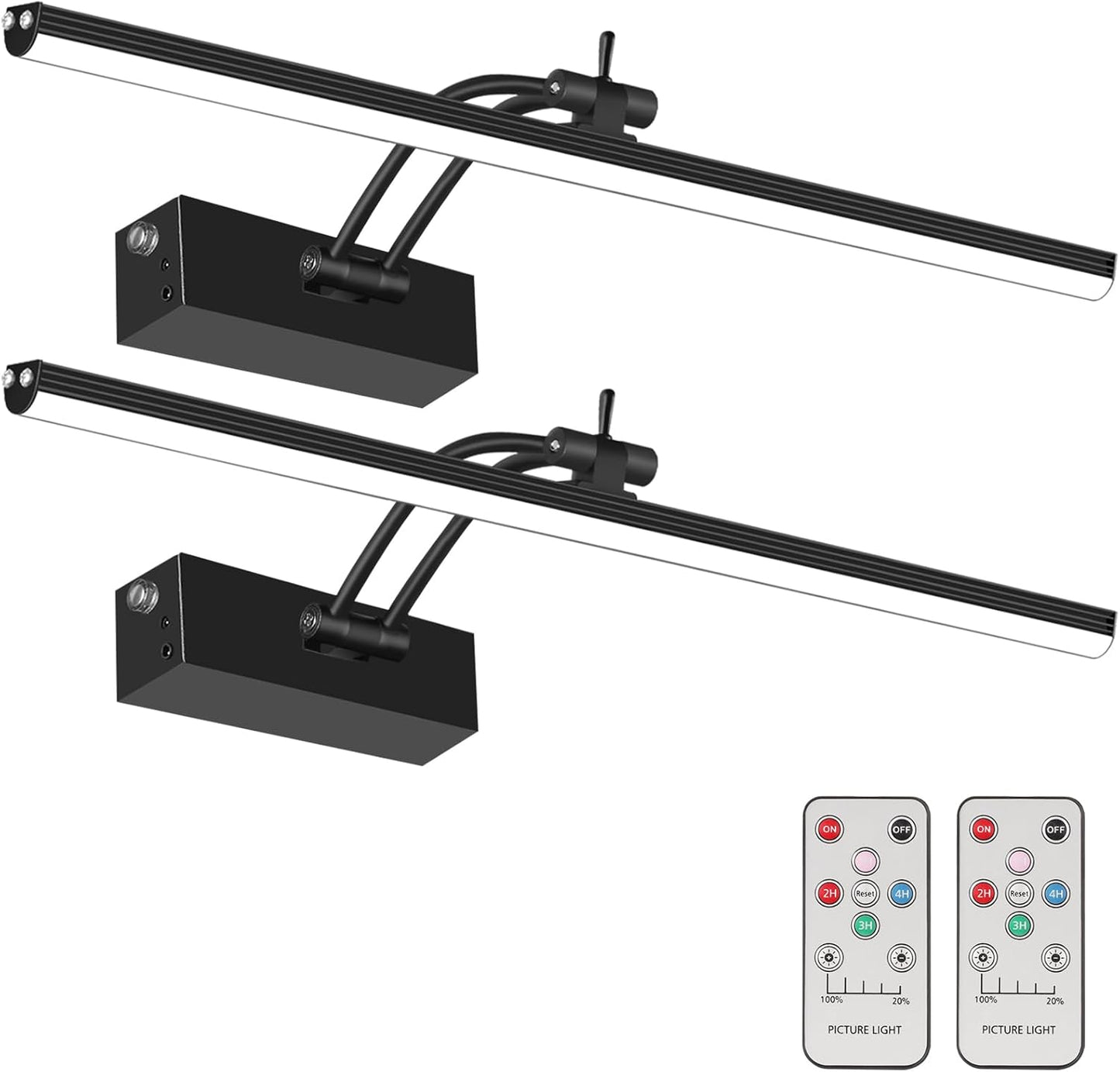 Rechargeable Picture Light with Remote Control for Artwork