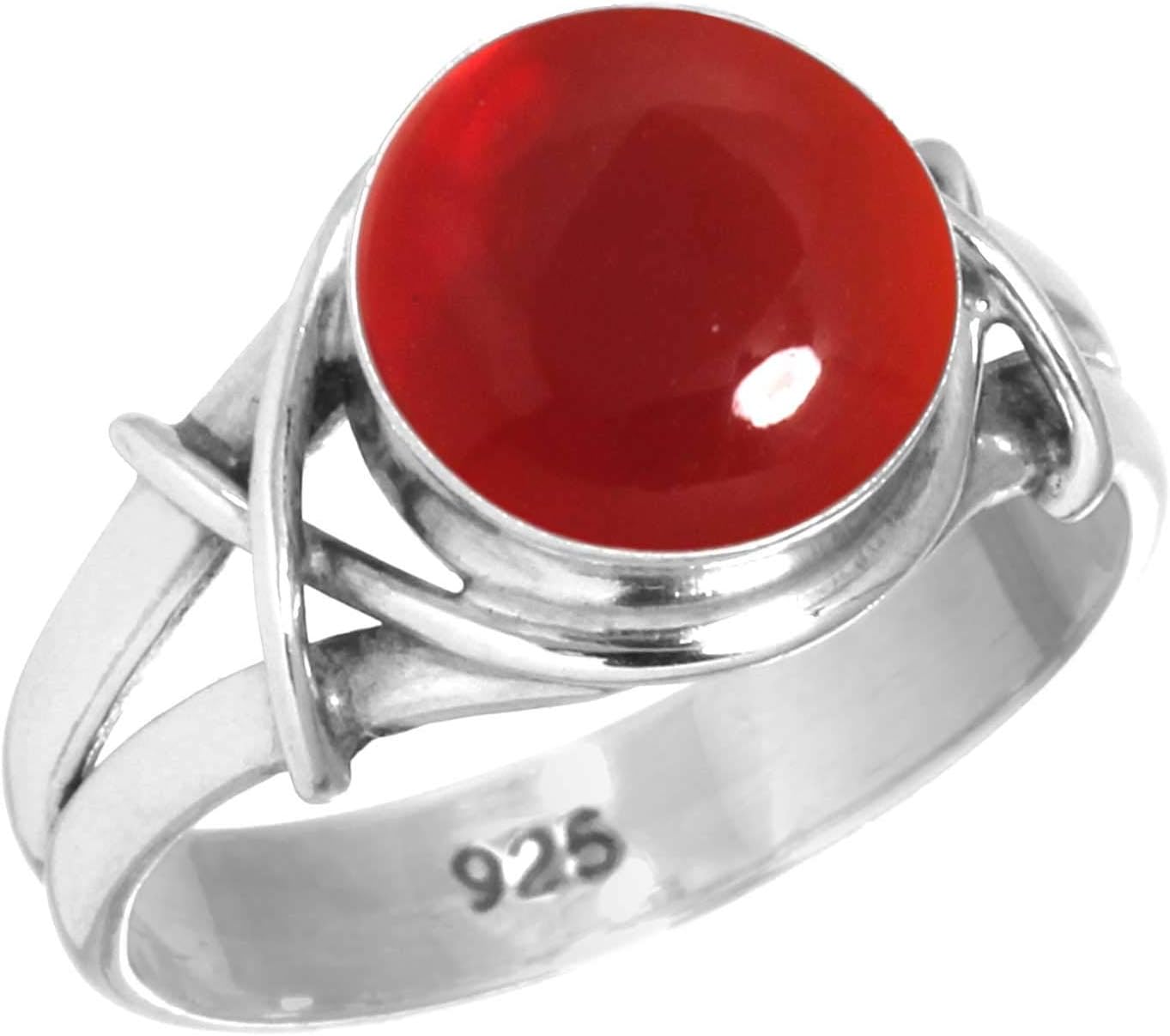 Boho Handmade Jewelry Natural Gemstone Ring for Women