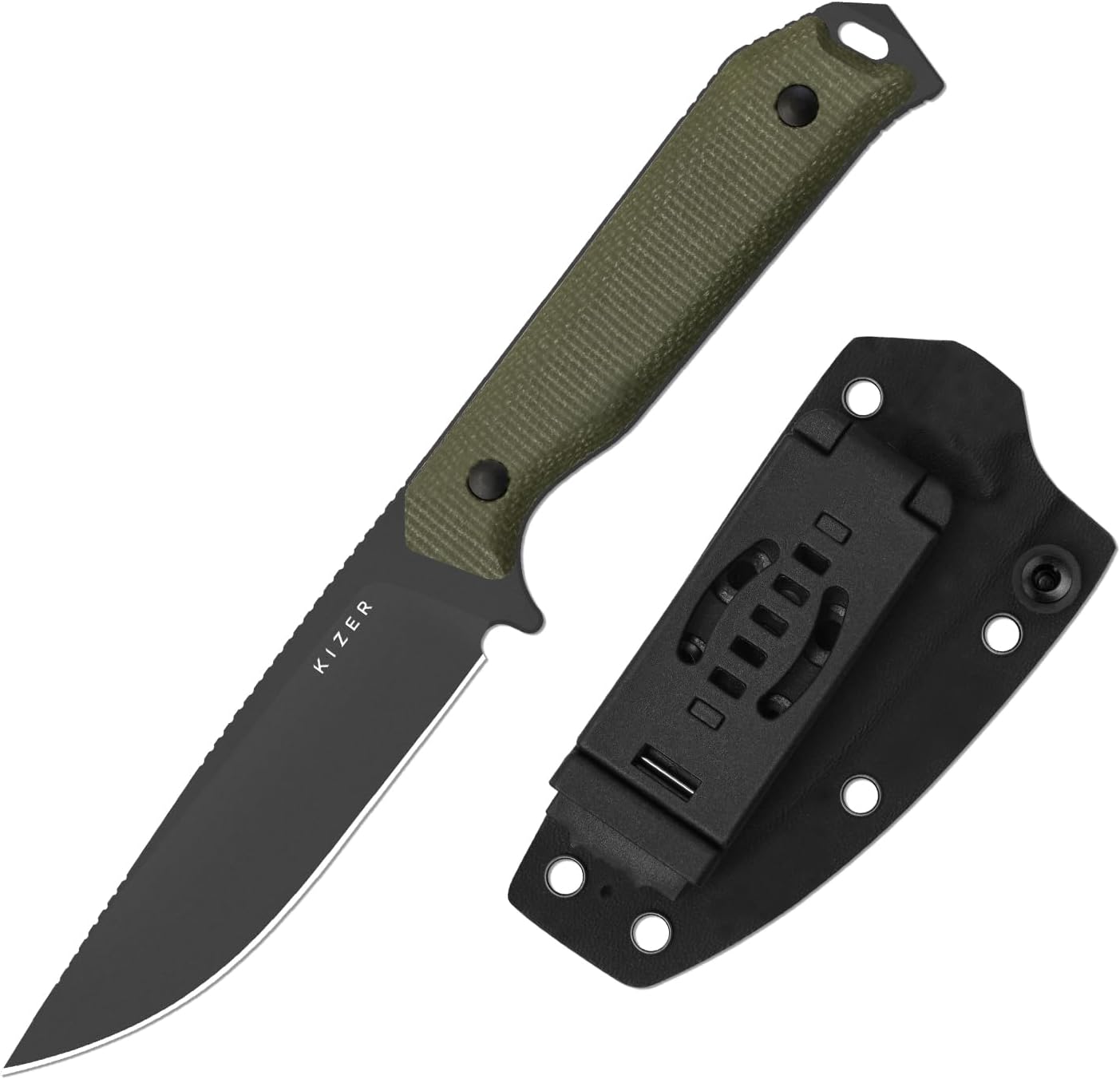 Kizer Begleiter Fix Fixed Blade Knife for Hunting and EDC
