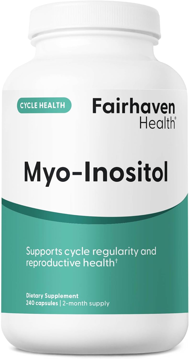 Myo-Inositol Supplement for Women and Men - 2000mg Vegan Capsules