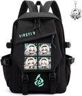 Honkai Star Rail Backpack Women Men Unisex - Black Firefly Design