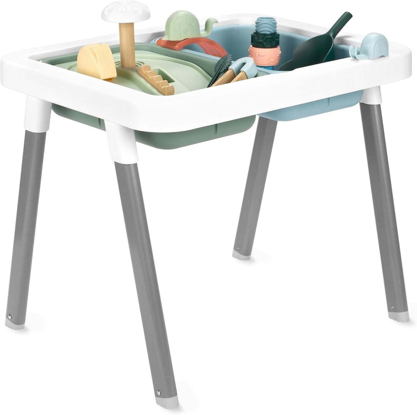 Discoverosity 3-in-1 Toddler Sensory Table for Endless Fun