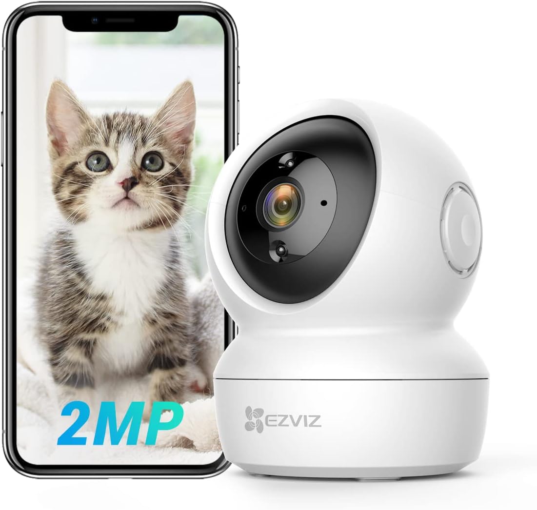 1080P Smart Indoor Security Cam w/ Auto-Tracking