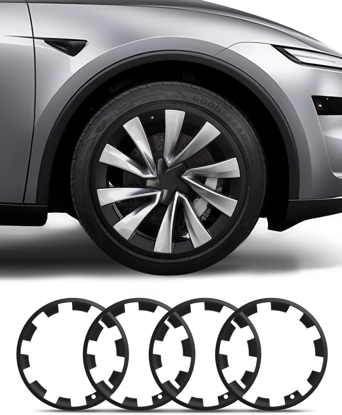 Model Y All-in-one Wheel Rim Protector for Tesla 20in Helix