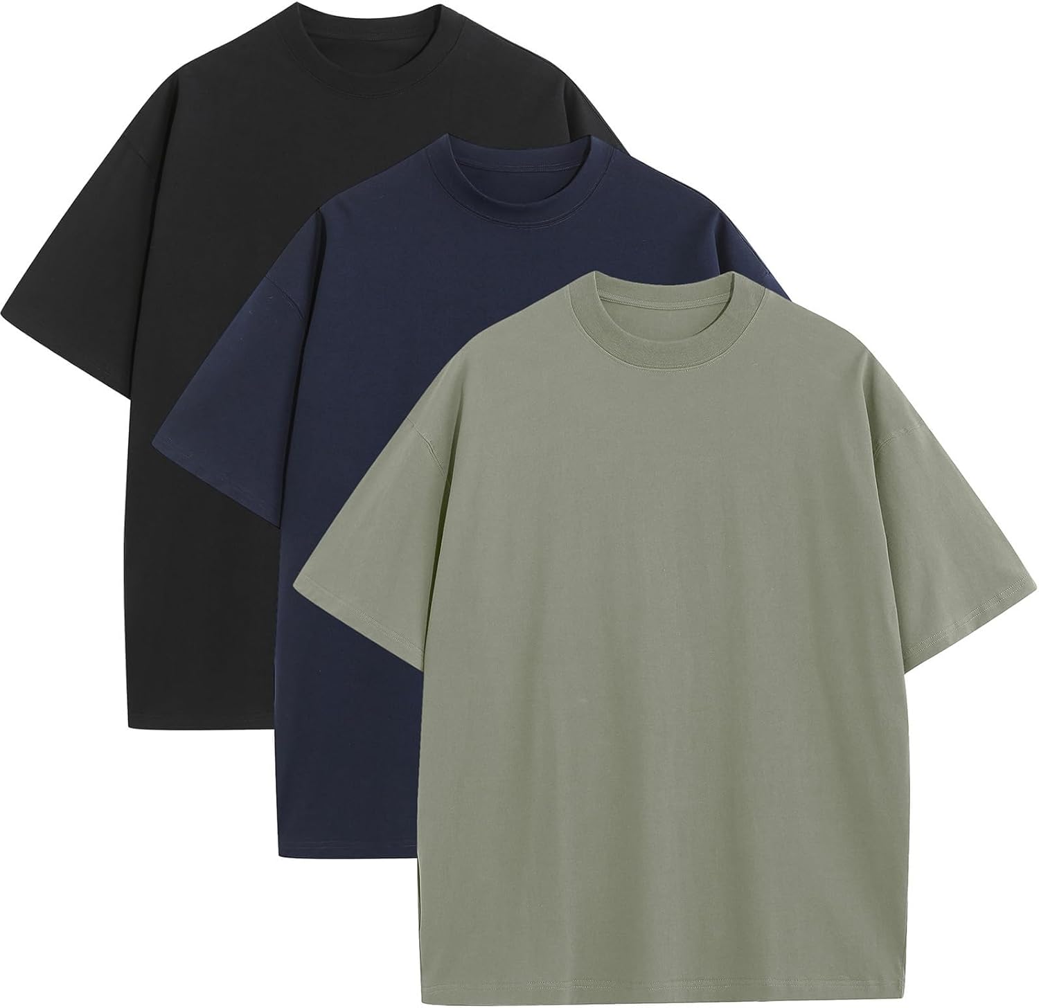 Mens Oversized T-Shirts for Streetwear and Gym Workouts