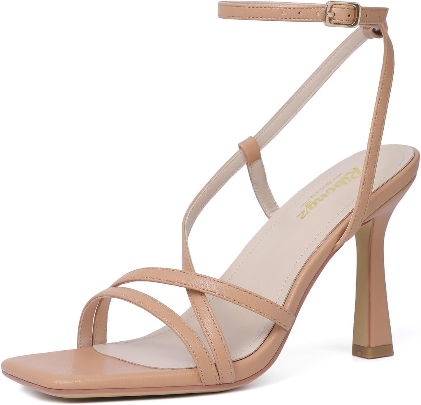 Elegant Strappy Stiletto Kitten Heels for Women Parties
