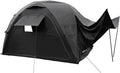 Easy Setup 4-6 Person Inflatable Camping Tent, Waterproof, Sandgold