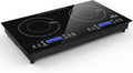 Duxtop LCD 1800W Portable Induction Cooktop 2 Burner - Dual Zone
