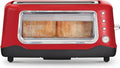 Clear View Toaster - Compact Long Slot Toaster with 7 Browning Levels