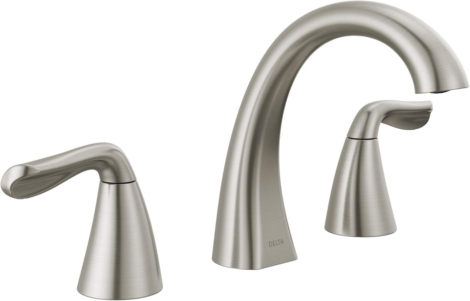 Delta Arvo Brushed Nickel Faucet for Widespread Bathroom Sinks