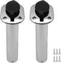 ISURE MARINE Boat Stainless Steel Rod Holder 30 Degree - Durable Flush