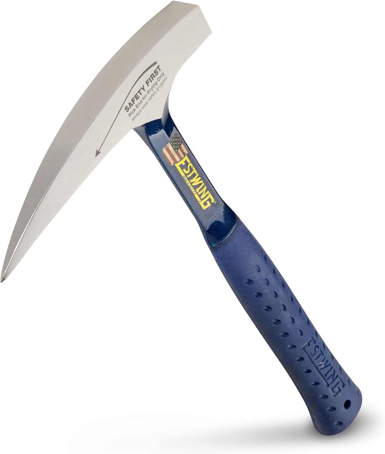 ESTWING Rock Pick - 22 oz Geology Hammer with Shock Reduction Grip