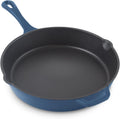 Zakarian 11 in Nonstick Cast Iron Skillet - Titanium Ceramic Coating