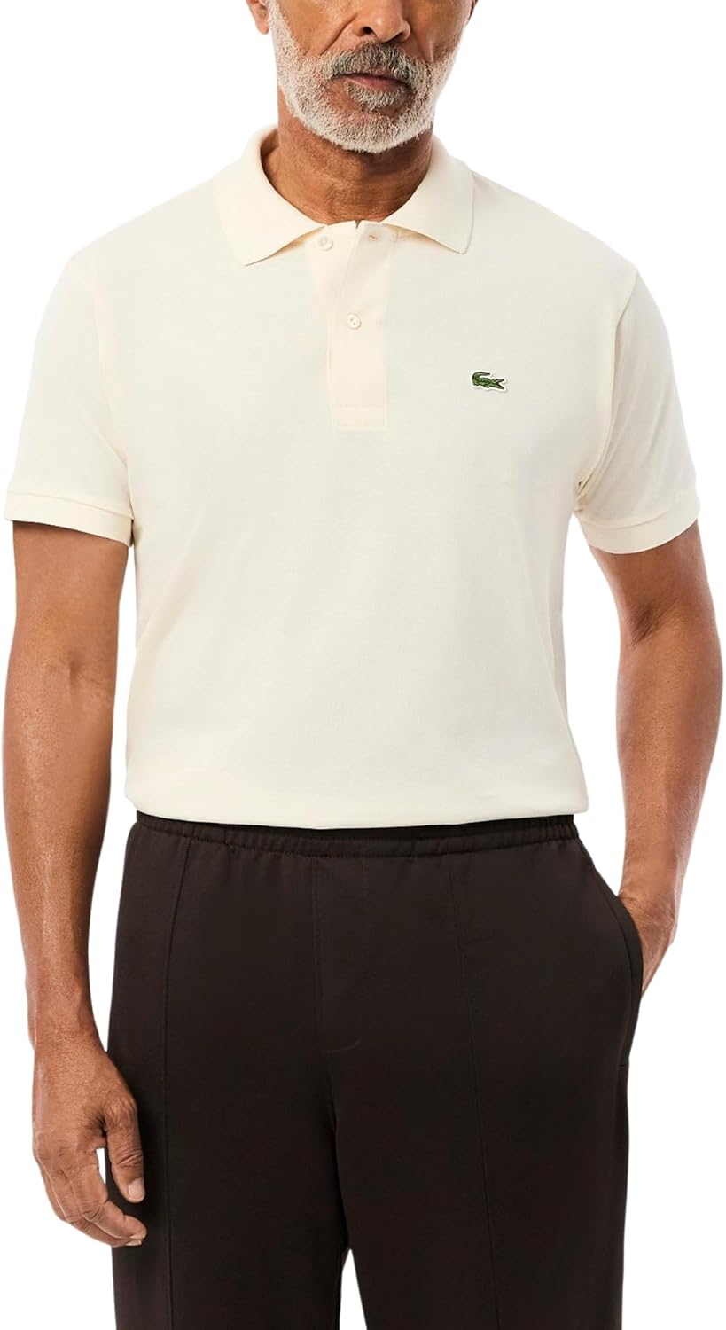 Lacoste Men's Original Cotton Pique Polo - Classic Fit & Style