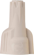 Hex-Lok Ultra Tan Multi-Range Wire Connectors, Large Jar - 400/Pack