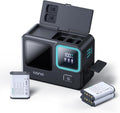 llano 3 Pack NP-BX1 Batteries and Dual Fast Charger for Sony