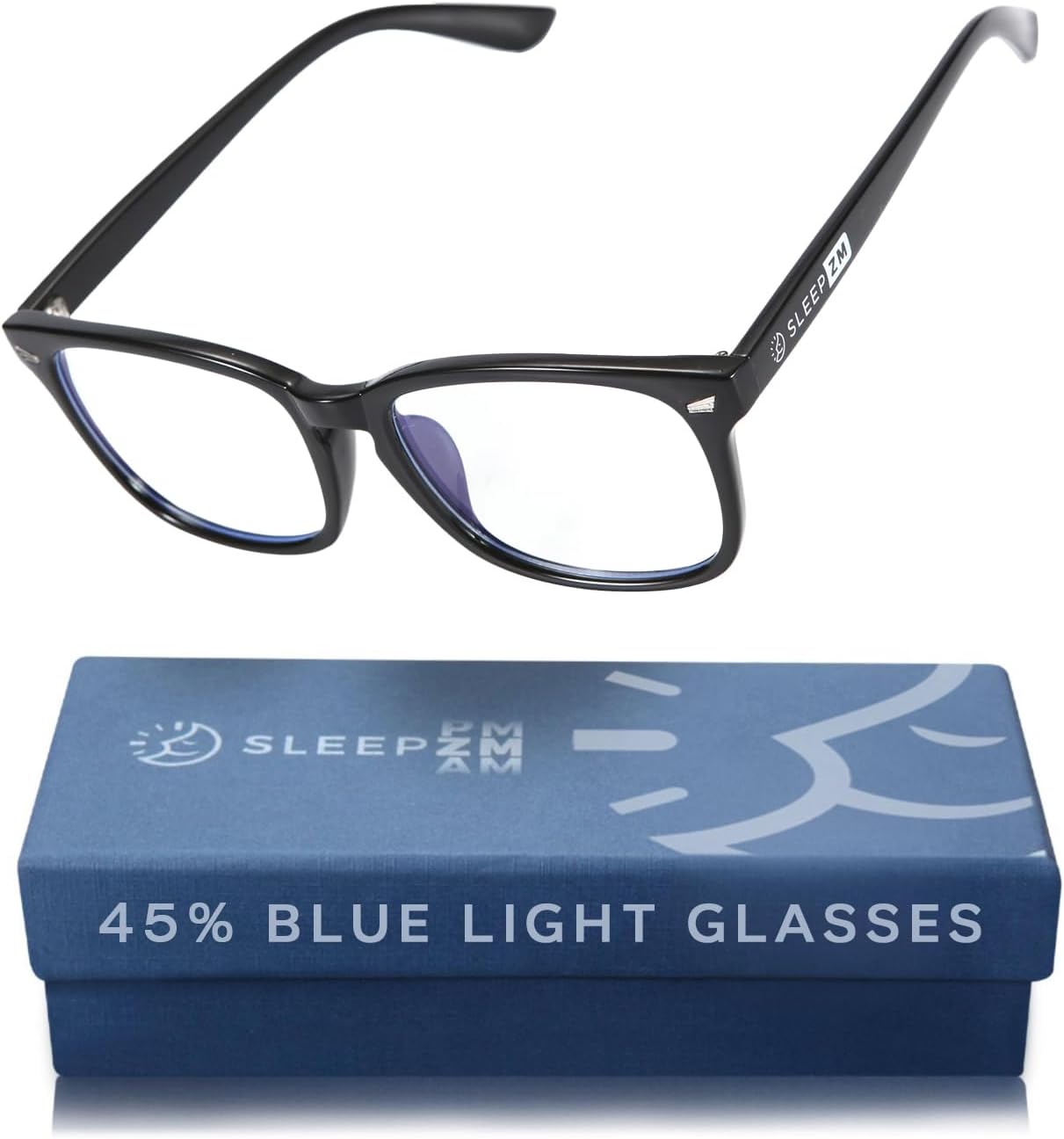 Blue Light Blocking Glasses for Better Sleep and Eye Protection