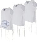 Zion Judaica Boys Tzitzit Undershirt Kids Cotton Tzitzis - Sweat Free