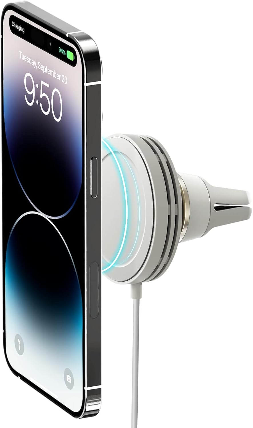 iOttie Velox Mini MagSafe Air Vent Car Mount with Wireless Charging