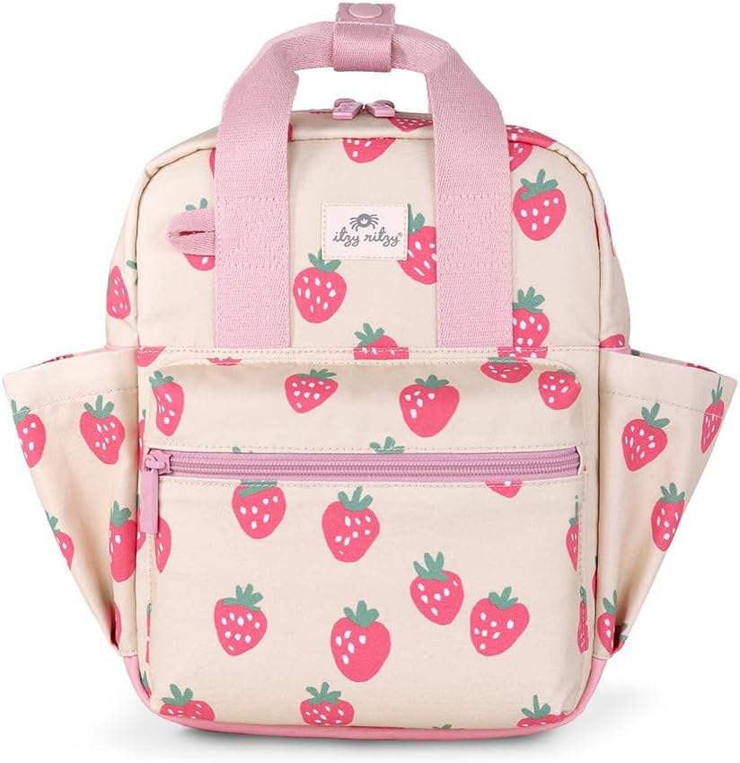 Itzy Ritzy Toddler Backpack - Spacious & Easy to Clean Design