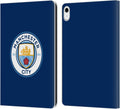 Man City FC Obsidian Leather Wallet Case for iPad 10.9 2022/2025