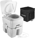 Alpcour Portable Toilet Compact Commode for Camping & Travel