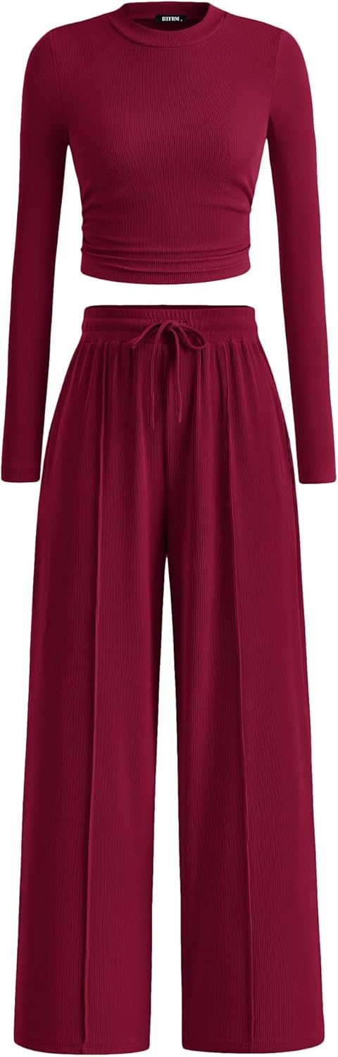 BTFBM Casual 2 Piece Sets For Women Fall Outfits 2025 Review