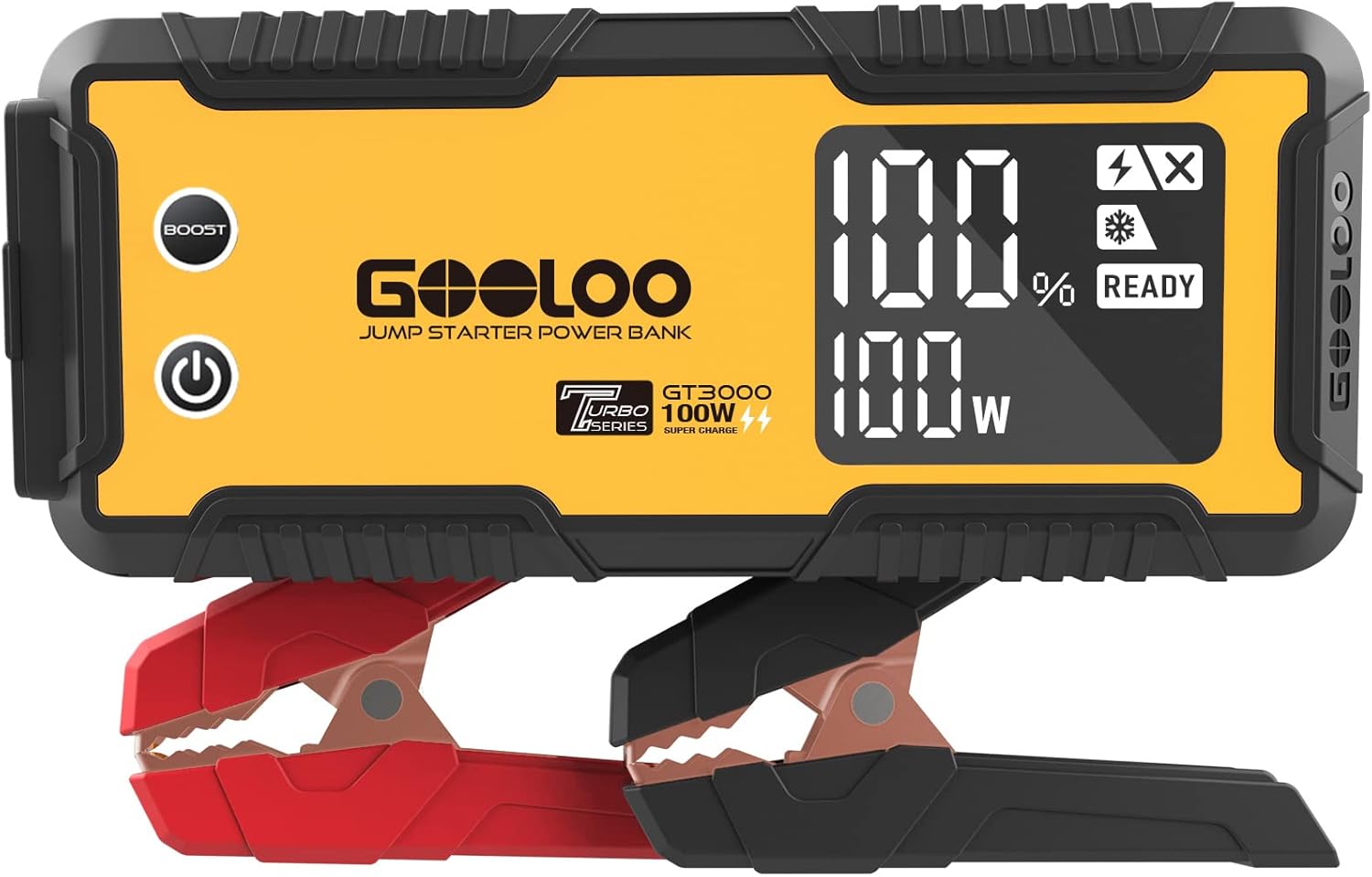 GOOLOO GT3000: 3000A Jump Starter for Extreme Engine Power