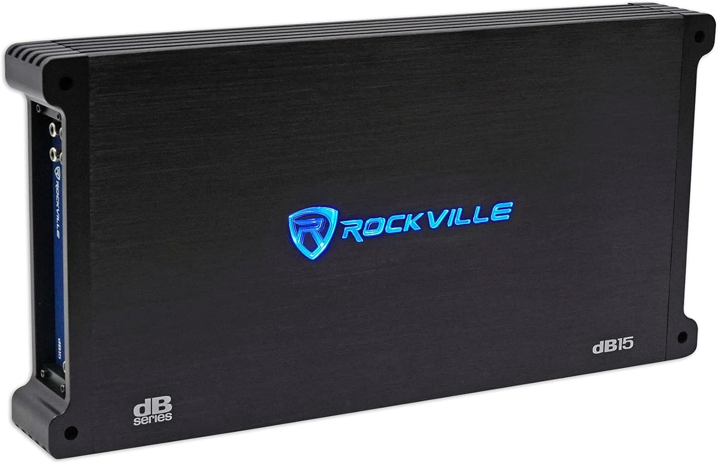Rockville dB15 Mono Car Amplifier: 6000W Powerhouse for Bass