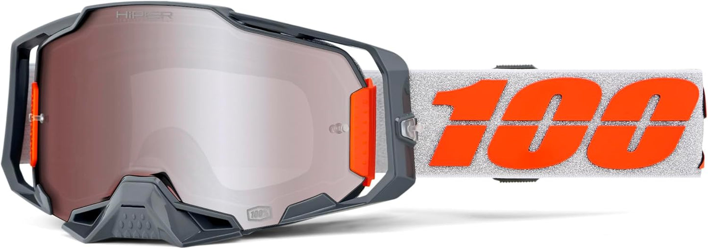 100% ARMEGA Goggles - Durable Eyewear for Motocross Sports