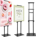 Poster Stand Heavy Duty Poster Board Stand Double-Sided - Up to 83 in
