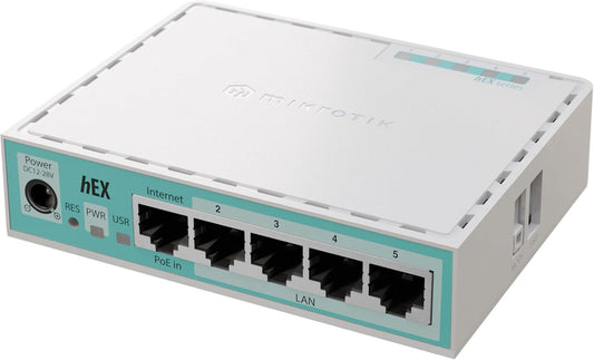 Mikrotik hEX 5 Port Gigabit Router with Enhanced Performance