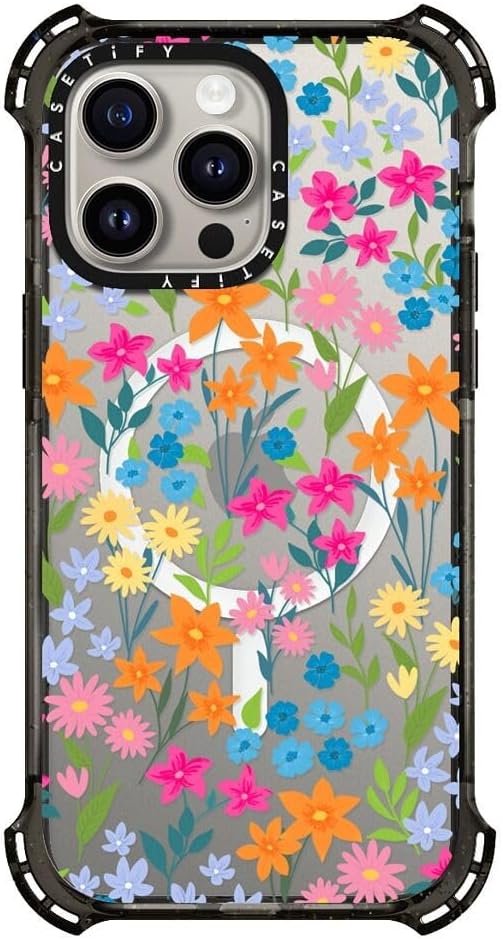 CASETiFY Bounce iPhone 15 Pro Max Case with Floral Design