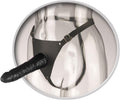 Fetish Fantasy Leather Strap Dildo - Adjustable Black Harness