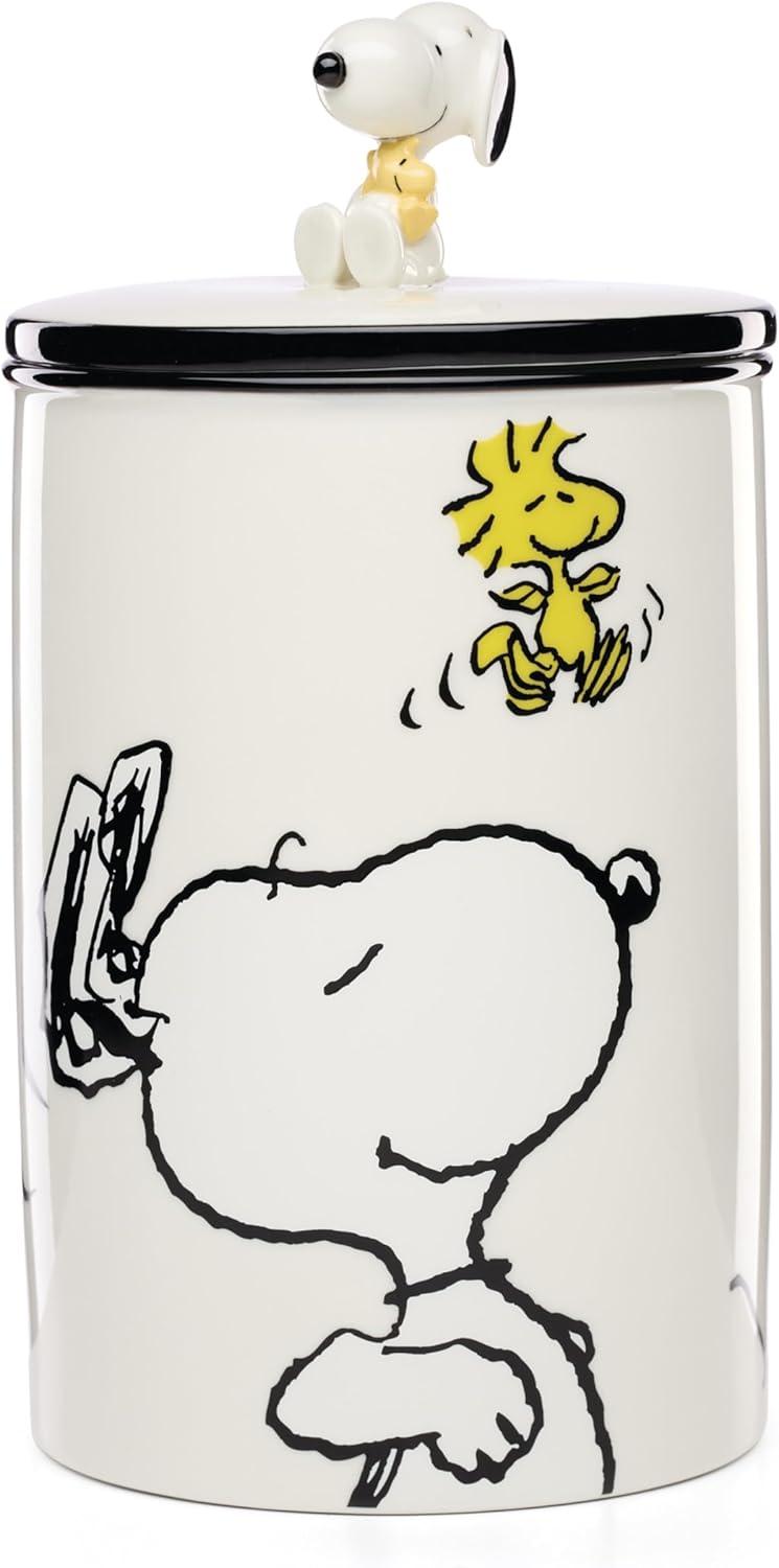 Lenox Chef Snoopy Large Canister for Stylish Kitchen Storage