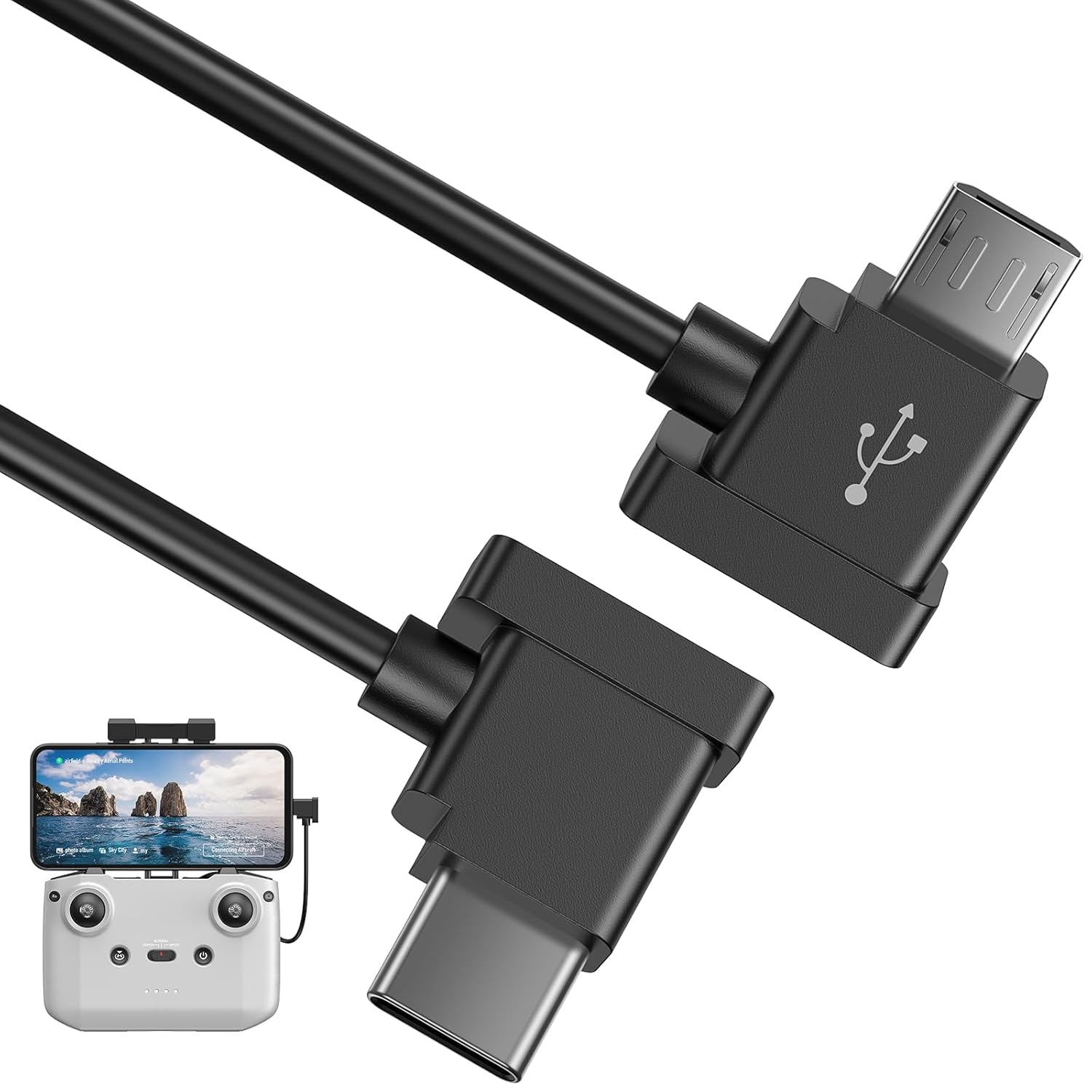 Fast Data Transfer for DJI Drones - OTG Cable