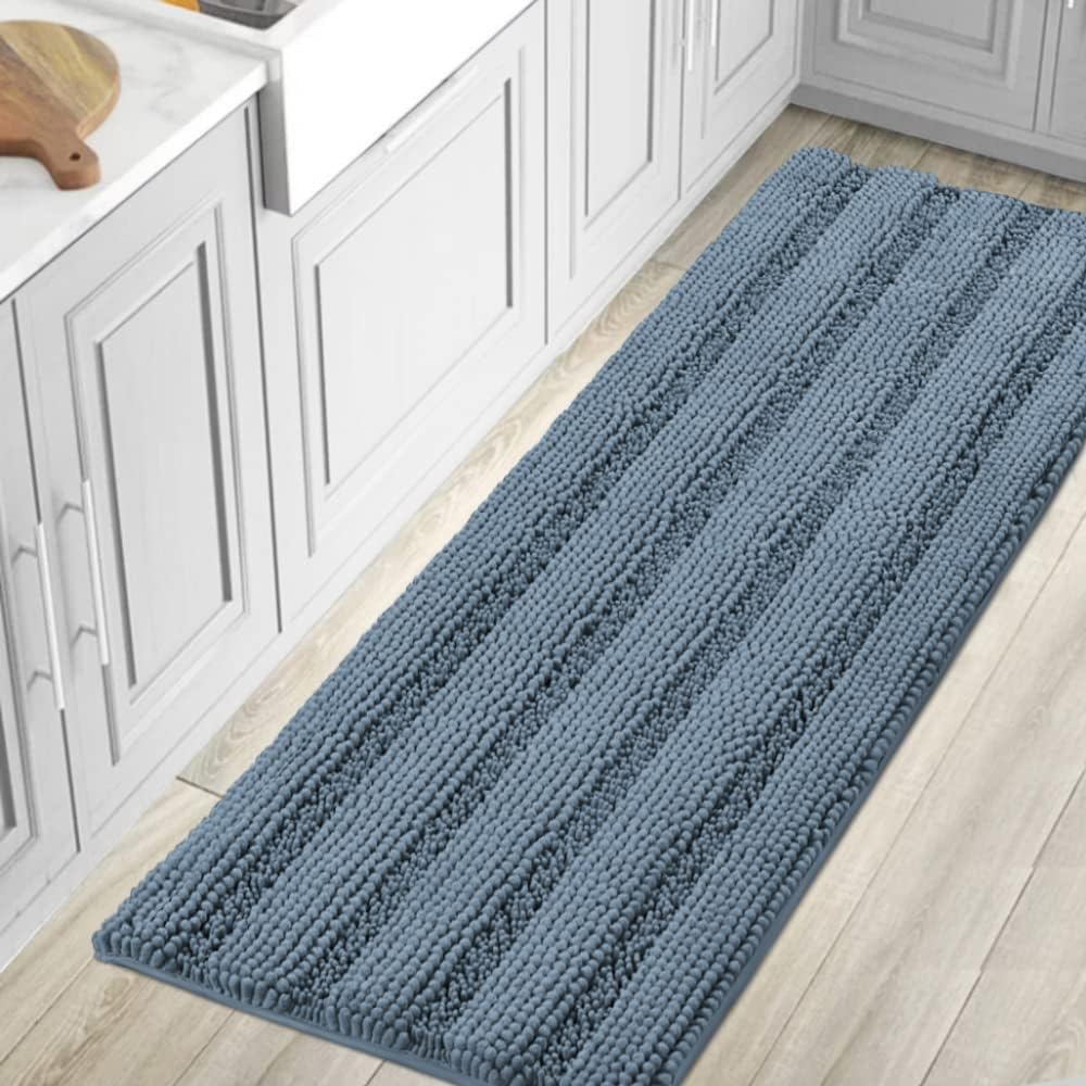 H.VERSAILTEX Extra Long Bath Rug Runners for Bathroom Comfort