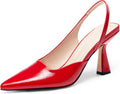 Coutgo Womens Slingback Stiletto High Heels Closed (Style LZRH)