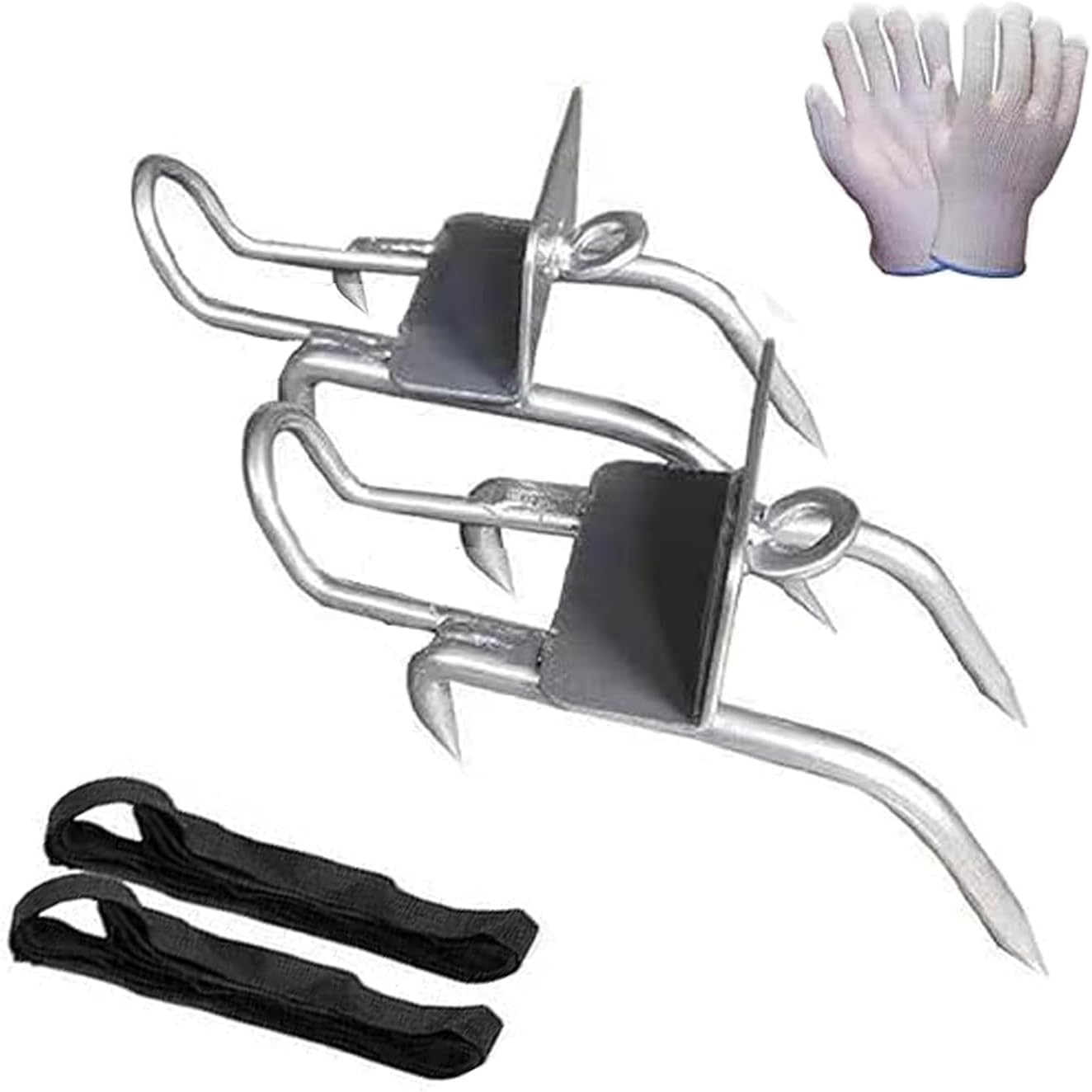 Non-Slip Silver Tree Climbing Spikes - MIZHAO