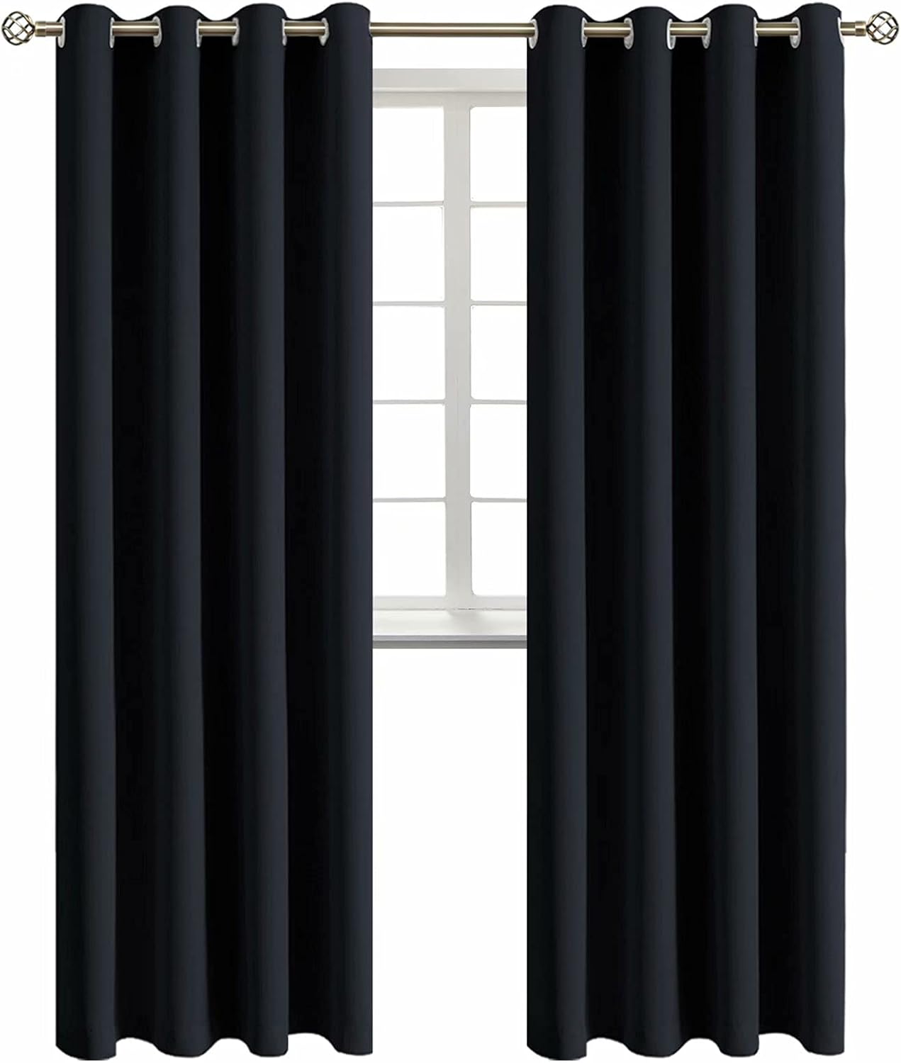 BGment Blackout Curtains for Living Room - Thermal Insulated Panels