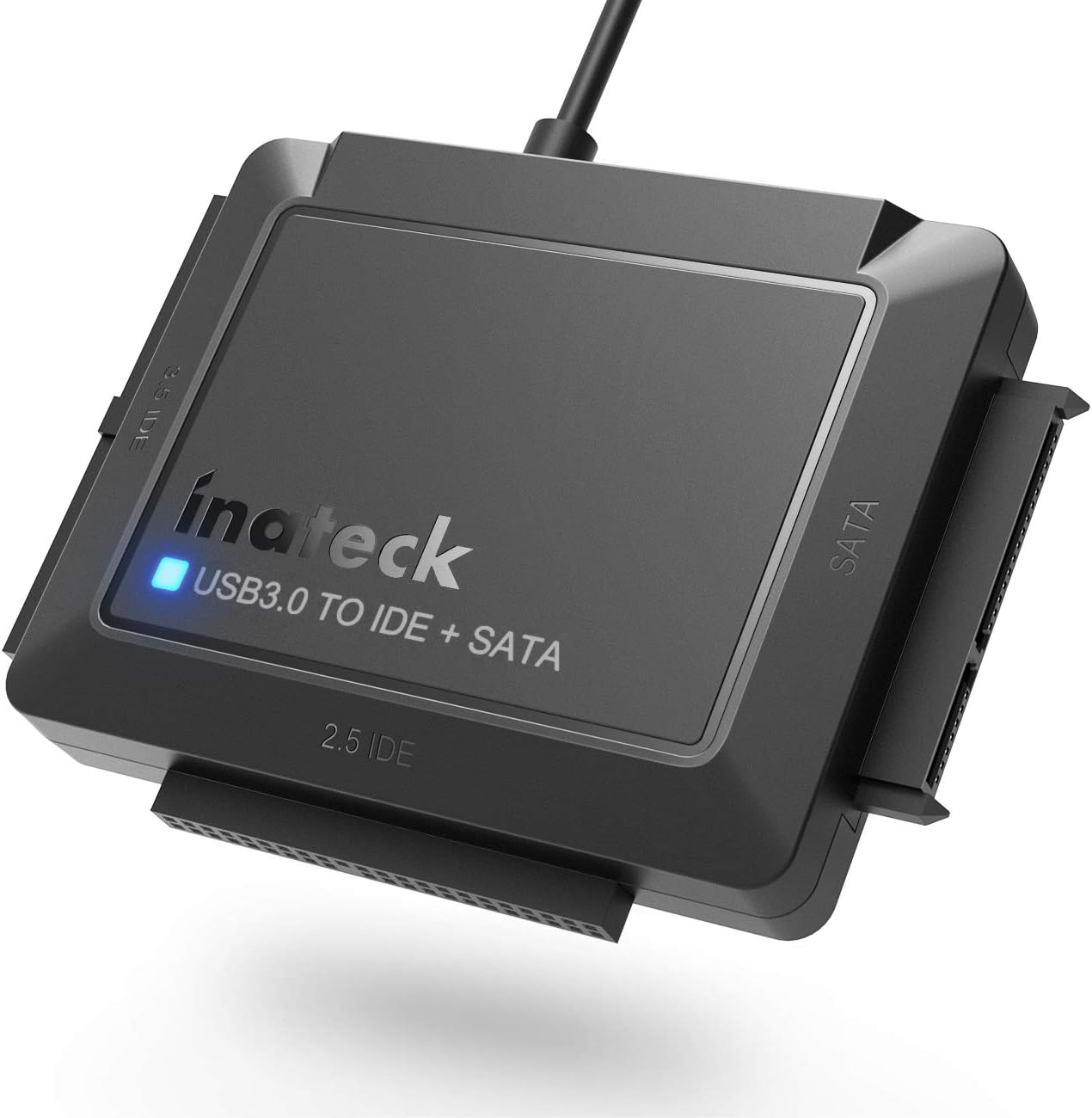 Inateck USB 3.0 External Hard Drive Reader - 2.5/3.5 HDD/SSD Power Supply