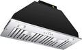 MCBON 36ft Ducted/Ductless Convertible Range Hood Insert - Quiet 600