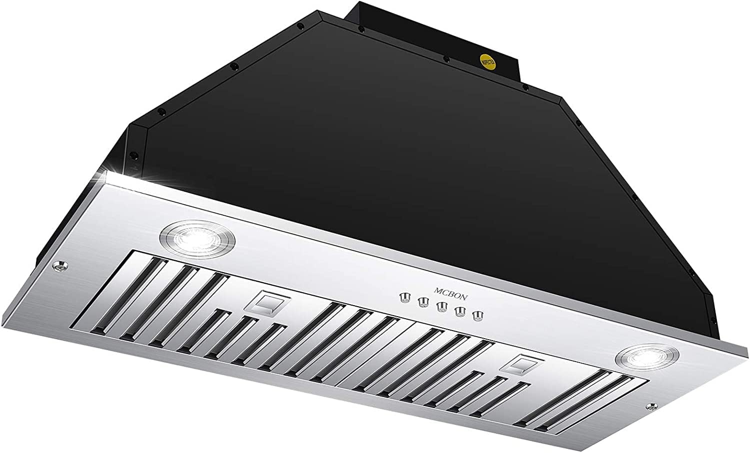 MCBON 36 Inch Range Hood Insert - Powerful 600 CFM Suction