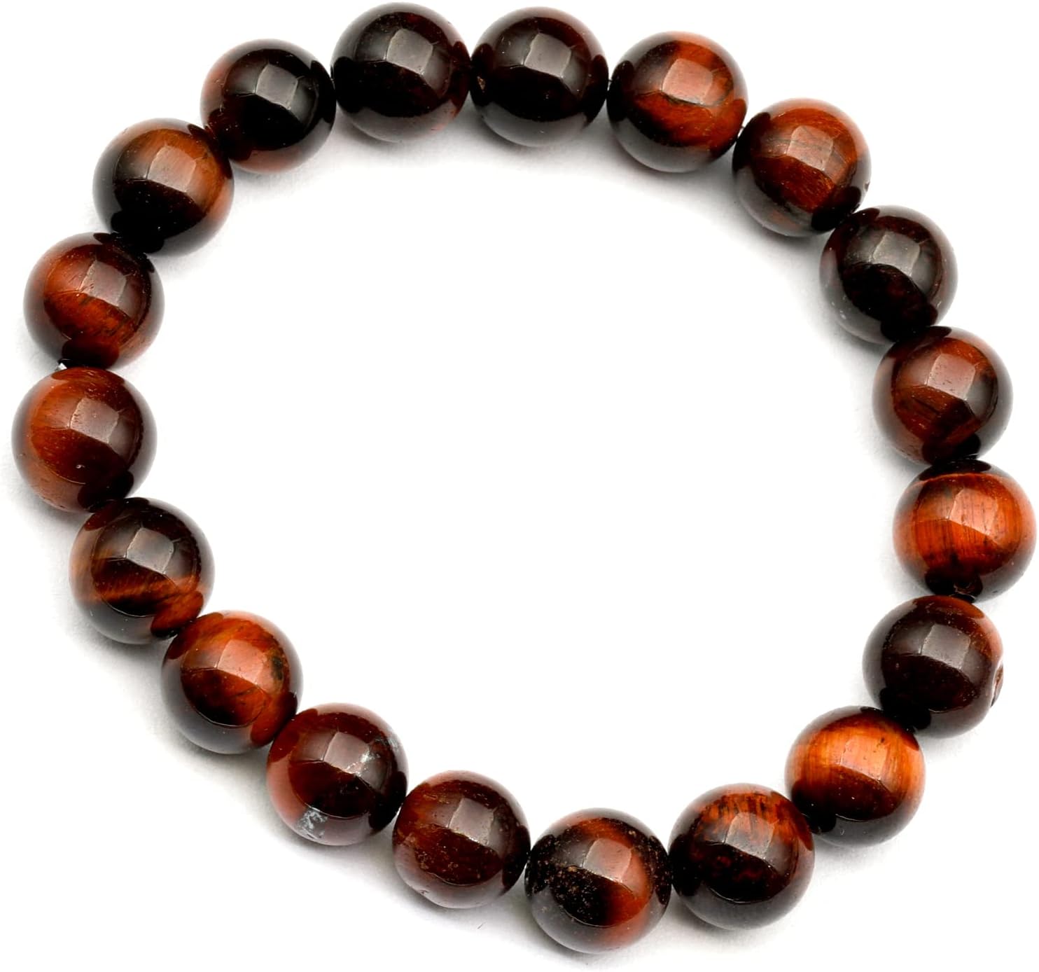 Natural Fluorite Beaded Stretchy Bracelet for Healing and Style