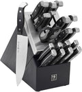 Henckels Statement 20 Piece Black Self-Sharpening Knife Block Set