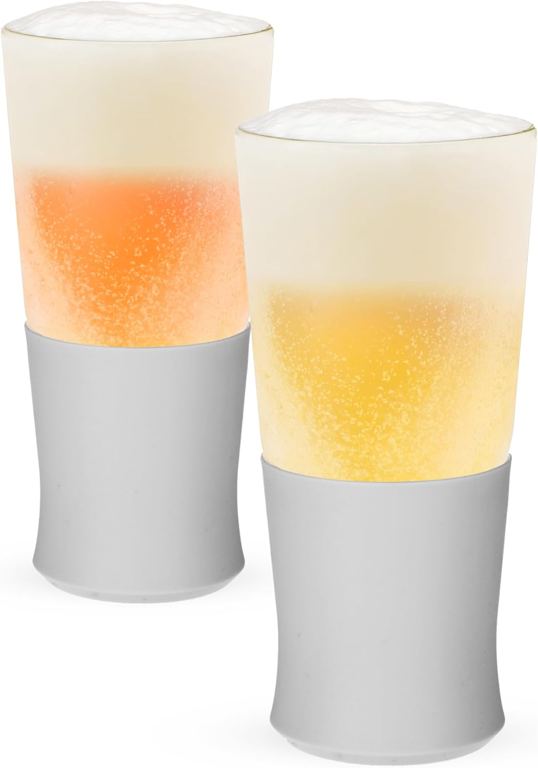 Host Glass FREEZE Double Wall Insulated Beer Glasses Set of 2