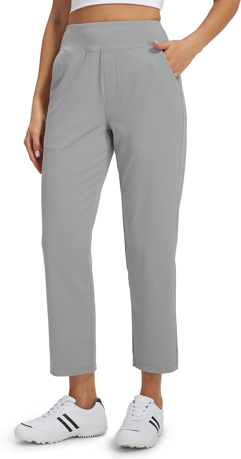 Libin Womens Casual Travel Pants for Golf and Workout Wear