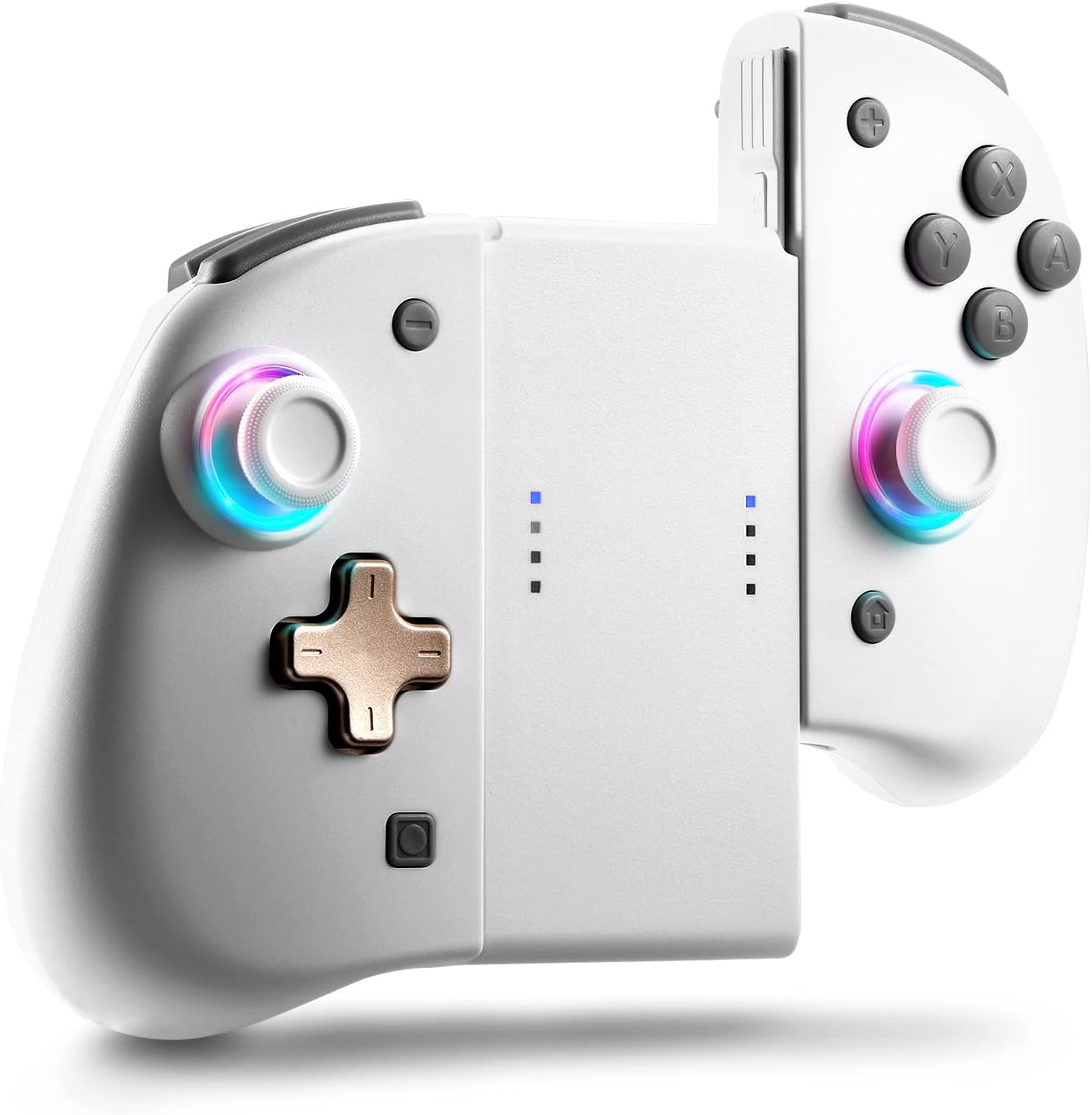 DOYOKY Wireless Joy Pad Controller for Switch with LED Lights